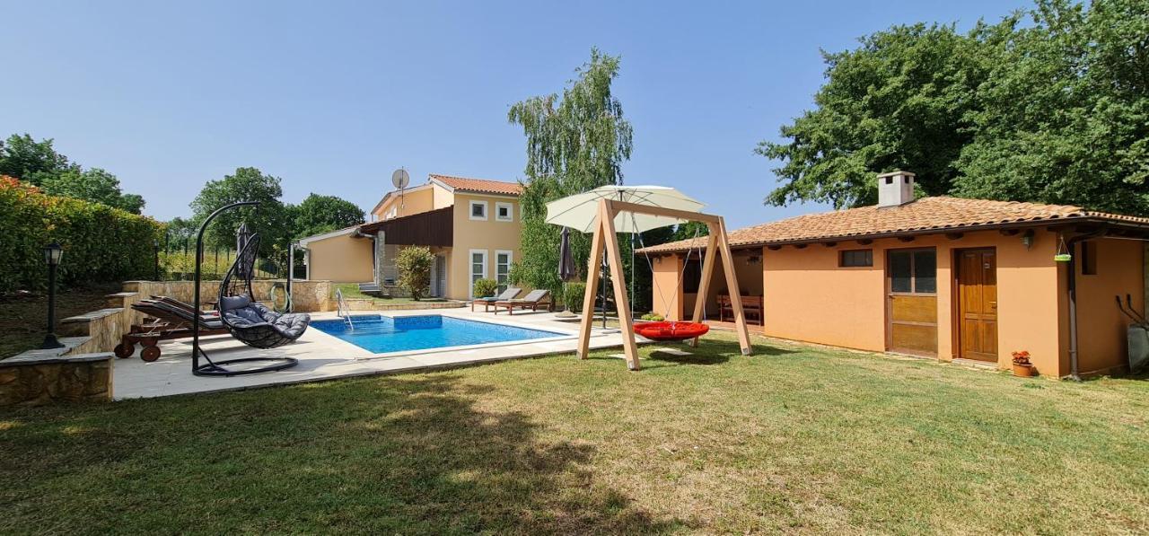 Sunny Garden Villa With Pool Loborika Exteriör bild